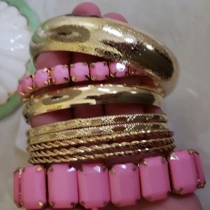 CUTE Gold & Bubble Gum Pink